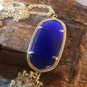 Retired Kendra Scott Rayne Cobalt Blue Cat’s Eye!